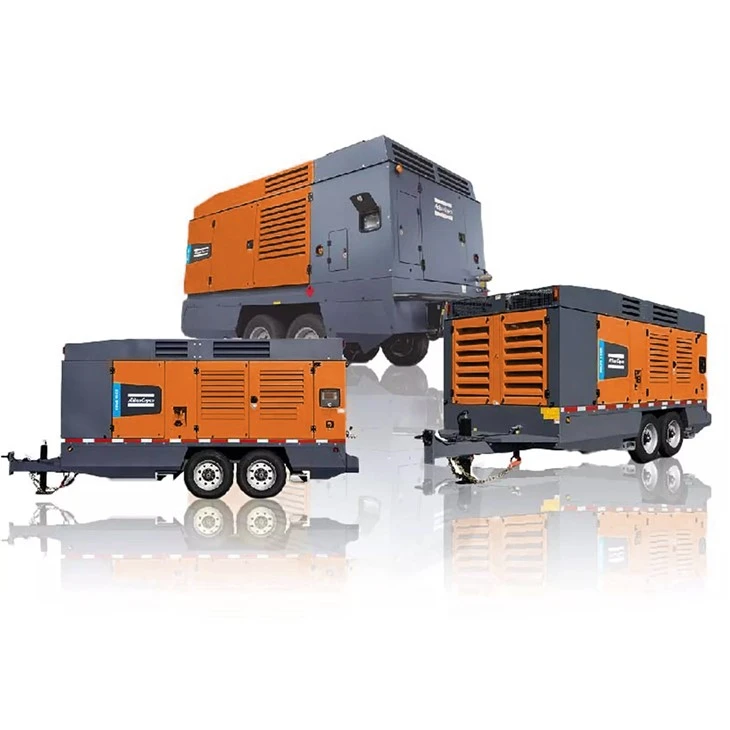 Atlas Copco Large High Pressure Diesel Screw Air Compressor For Sale XRVS1100 XATS1200 XAVS1000 V900 XRHS888 XRS1230-30 XRVS1350 XRHS1500
