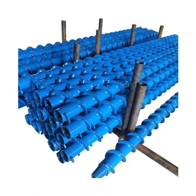 Haste de broca espiral azul