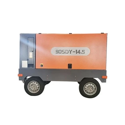 Compressor de ar de parafuso portátil elétrico