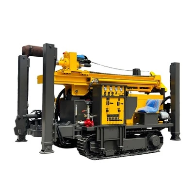 Equipamento de perfuração de poço de água sobre esteiras SM260